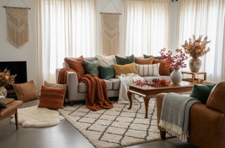 Jak kombinovat bytový textil s interiérem a ročním obdobím