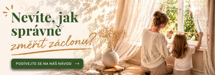 Jak změřit záclonu