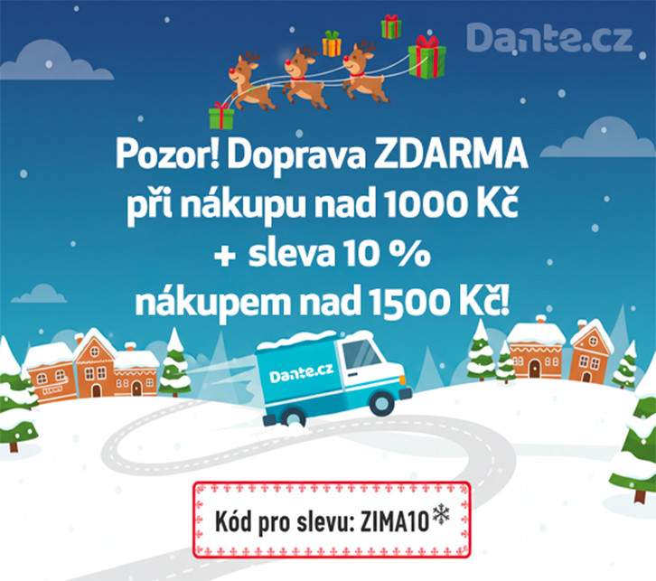 postovne + sleva 10 %