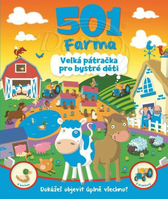 501 Farma - velká pátračka pro bystré děti - ART06030