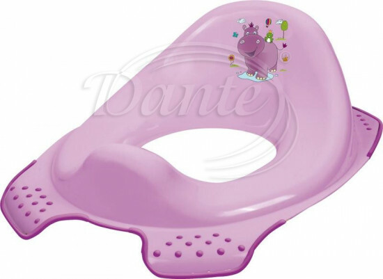 Sedátko na WC HIPPO fialové - ART03353