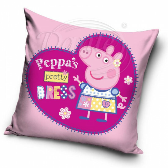Povlak na polštářek Prasátko Peppa modelka - ART14718