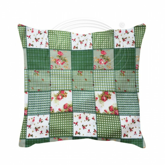 Povlak na polštář Patchwork zelený - ART15588