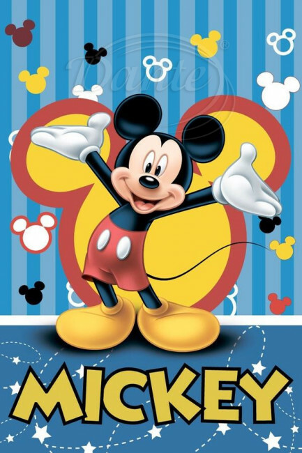 Dětská fleecová deka Mickey - ART11265
