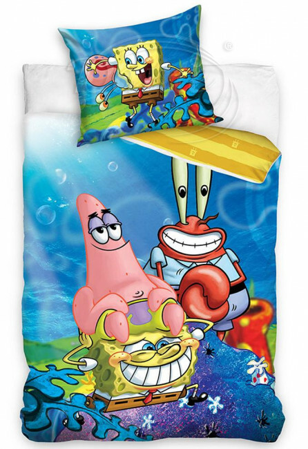 Povlečení Sponge Bob a Krabs - LS476327hl