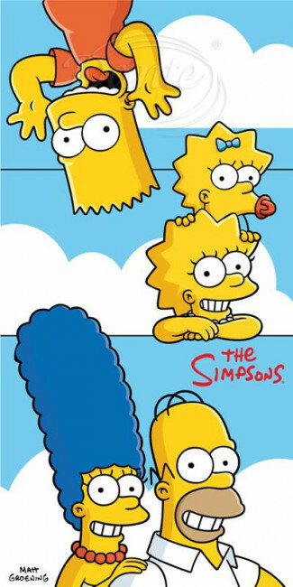 Osuška Simpsons family 2017 - ART09922
