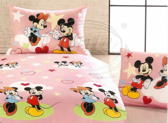 Povlečení Minnie a Mickey hvězdy - ART04754