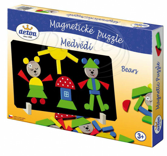 Magnetické puzzle medvědi - ART09660
