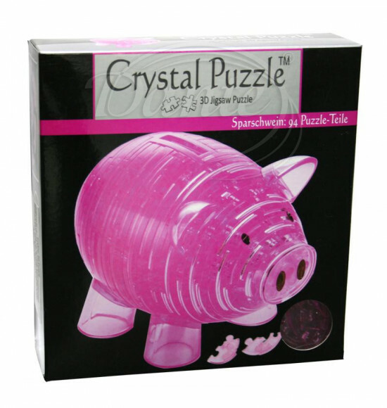 3D Crystal puzzle - Prasátko - ART05102