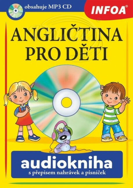 Kniha Angličtina pro děti Audiokniha + CD - 165305hl