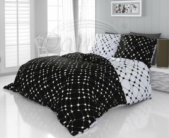 Povlečení INTERA černobílá - ART08815