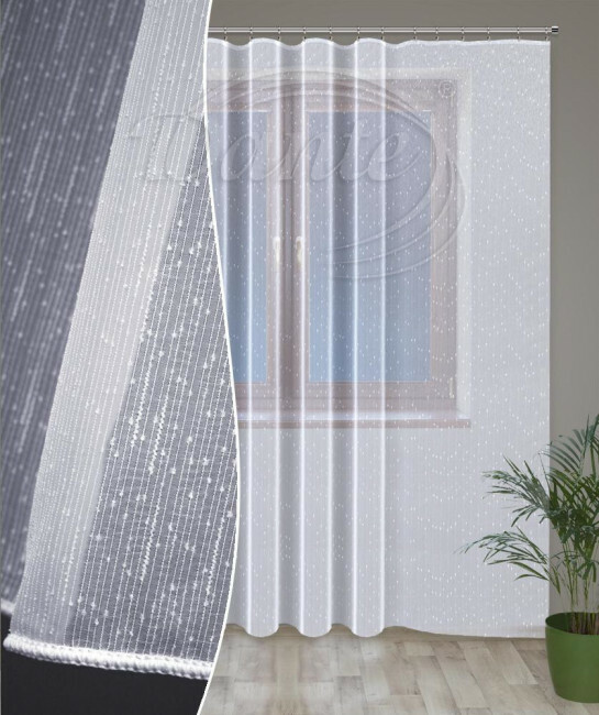 Záclona Tenký proužek s olůvkem - ART17241