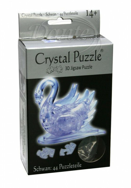 3D Crystal puzzle - Labuť - ART05094
