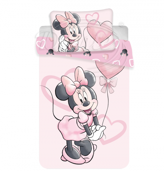 Minnie pink baby povlečení do postýlky - LS59657/hl