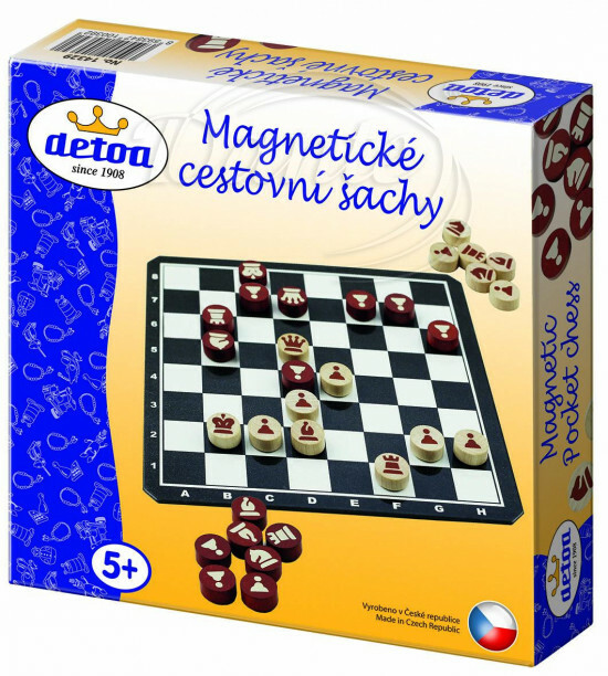 Magnetické cestovní šachy - magcestšach/hl