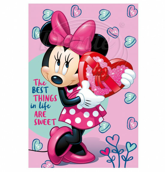 Dětská fleecová deka Minnie pink - ART16708