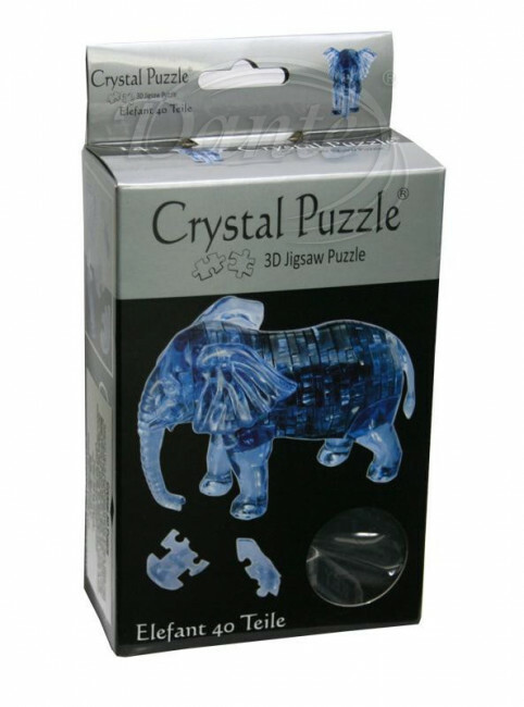 3D Crystal puzzle - Slon - ART05098