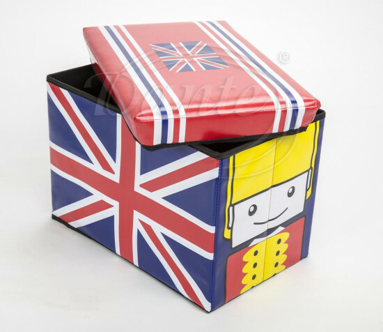 Sedací BOX na hračky VLAJKA - ART04725