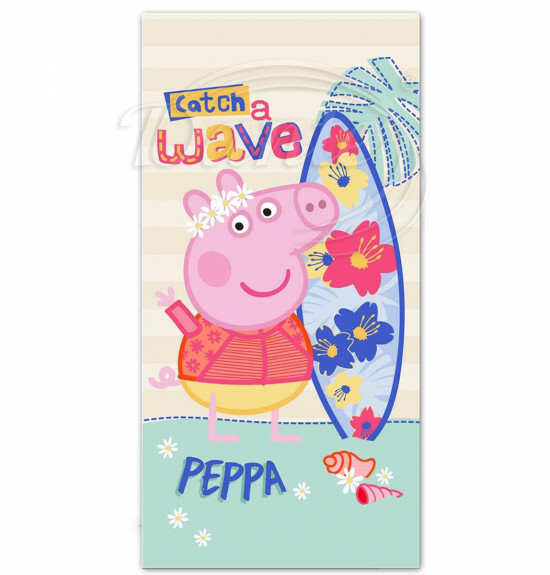 Osuška Prasátko Peppa surfing - ART15178