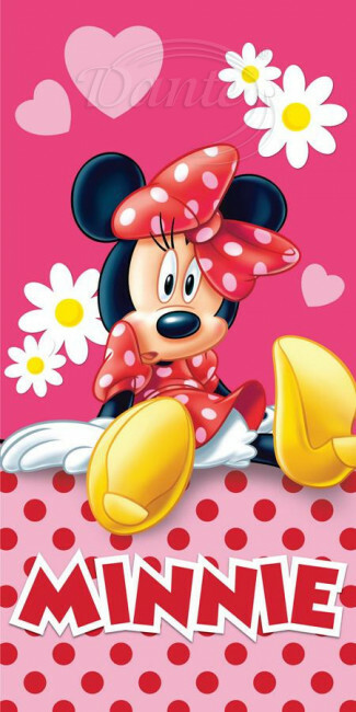 Dětská osuška Minnie pinkie dot - OSDIS218hl