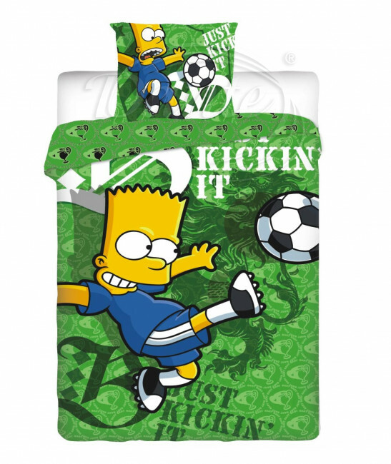 Povlečení Bárt fotbal zelený - ART03604