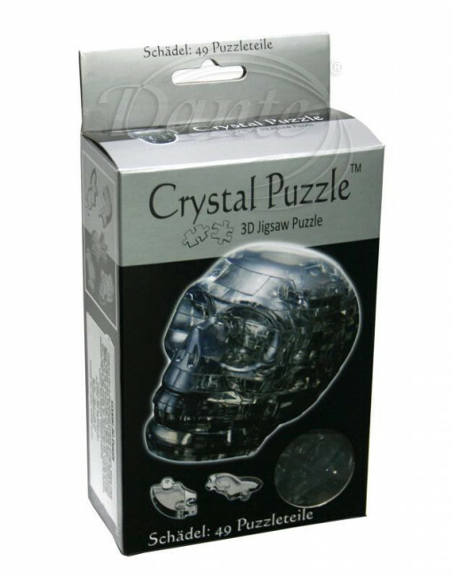 3D Crystal puzzle - Lebka - ART05099