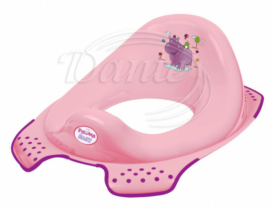 Sedátko na WC HIPPO růžové - ART03659
