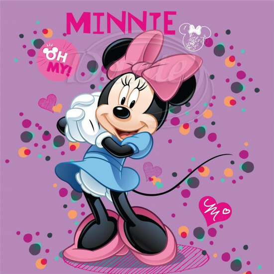 Polštářek Minnie purple - ART07151