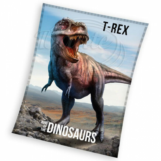 Dětská deka T-Rex - D5828/hl