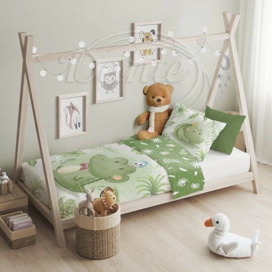 Povlečení do postýlky Baby Krokodýl - LS25165/hl