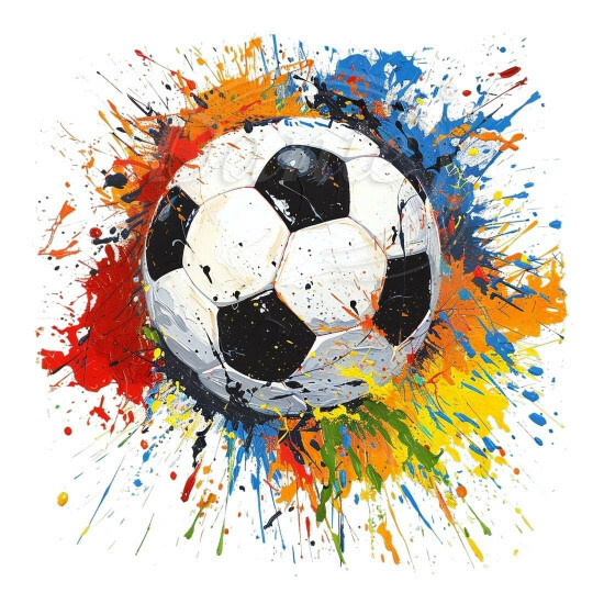 Nažehlovačka Kopací míč barevný - Nkopm/hl
