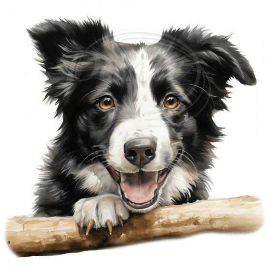 Nažehlovačka Border Collie štěně - NAŽ167/hl