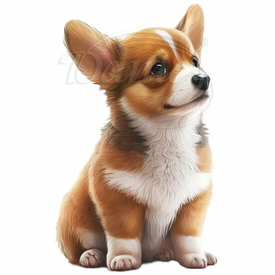Nažehlovačka Corgi štěně - NAŽ181/hl