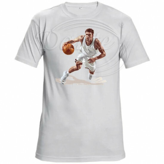 Tričko bílé Basketbalista - TRČ/0003/hl