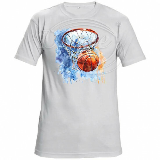 Tričko bílé Basketbal - TRČ/0004/hl