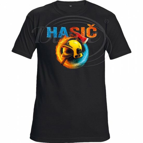 Tričko černé Hasič III. - TRČ/0028/če/hl