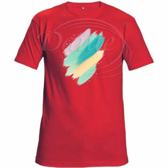 Tričko červené 4Colours - TRČ/0030/črv/hl