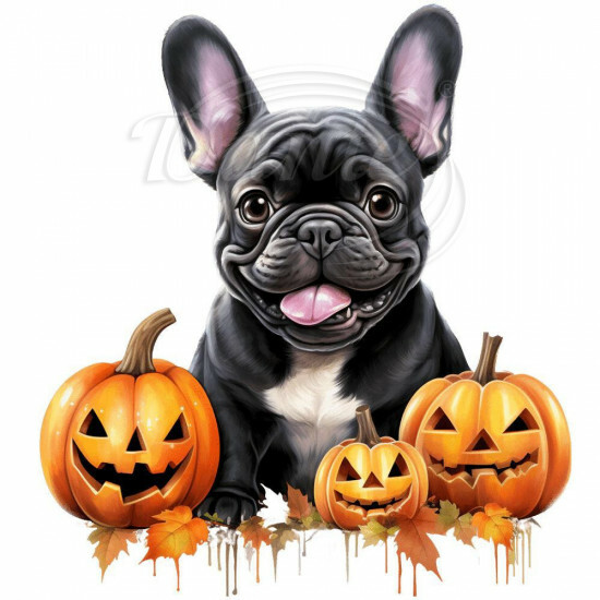Nažehlovačka Buldoček Halloween - NAŽ519/hl