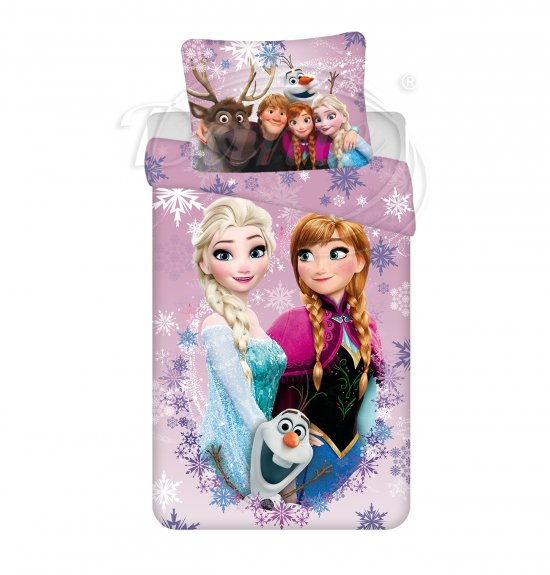 Povlečení Ledové království Frozen fialové - LS36372/hl