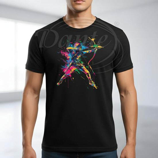 Tričko černé STŘELEC color II. - TRČ/111/če/hl