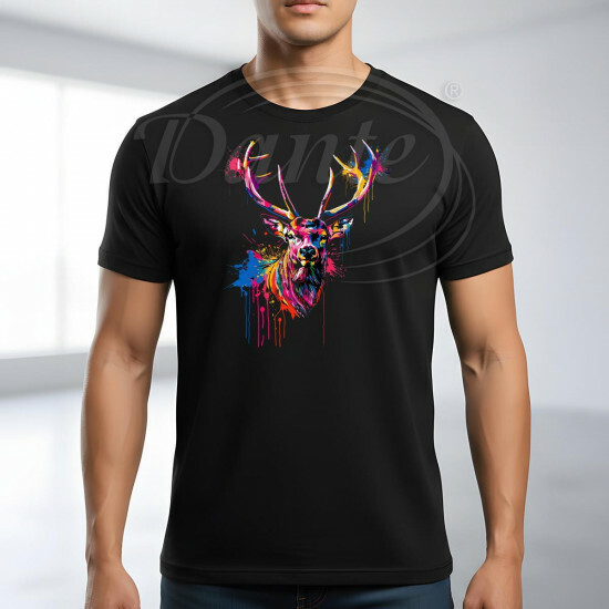 Tričko černé JELEN color - TRČ/039/če/hl