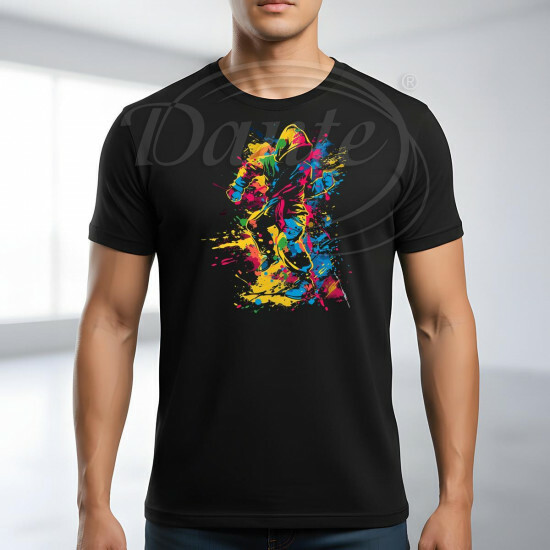 Tričko černé PARKOURISTA color - TRČ/089/če/hl