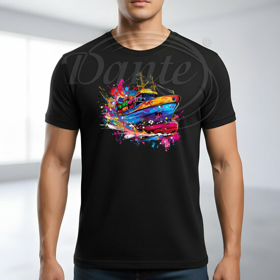 Tričko černé JACHTA color III. - TRČ/035/če/hl