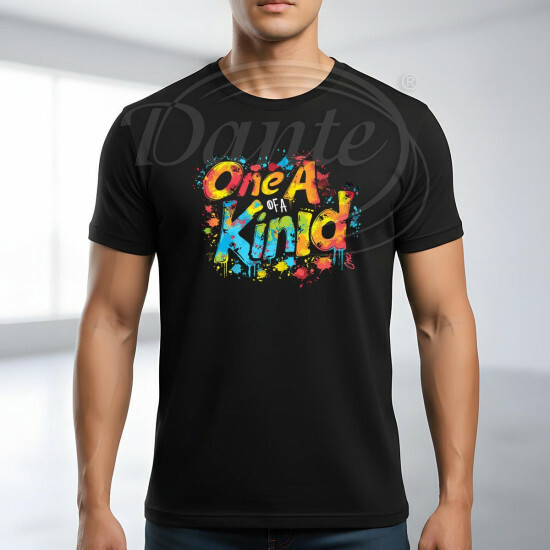 Tričko černé ONE OF A KIND color II. - TRČ/084/če/hl