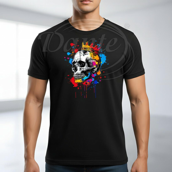 Tričko černé LEBKA královna color - TRČ/055/če/hl