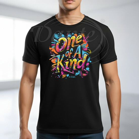 Tričko černé ONE OF A KIND color I. - TRČ/083/če/hl