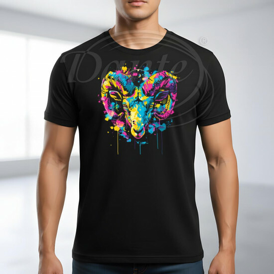 Tričko černé KOZOROH color - TRČ/049/če/hl