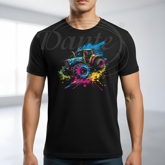 Tričko černé TRAKTOR color I. - TRČ/119/če/hl