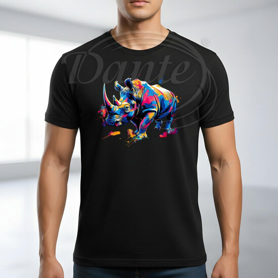 Tričko černé NOSOROŽEC color I. - TRČ/081/če/hl