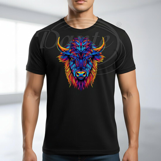 Tričko černé ZUBR color - TRČ/134/če/hl